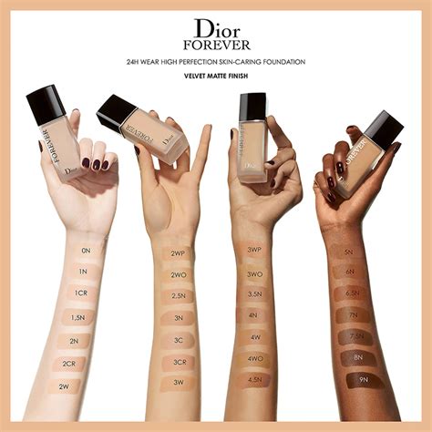 dior forever clean matte foundation review|dior foundation shades explained.